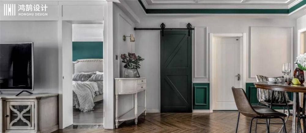 芜湖鸿鹄设计 · 美式婚房 · 国贸天琴湾 · 100 平-14