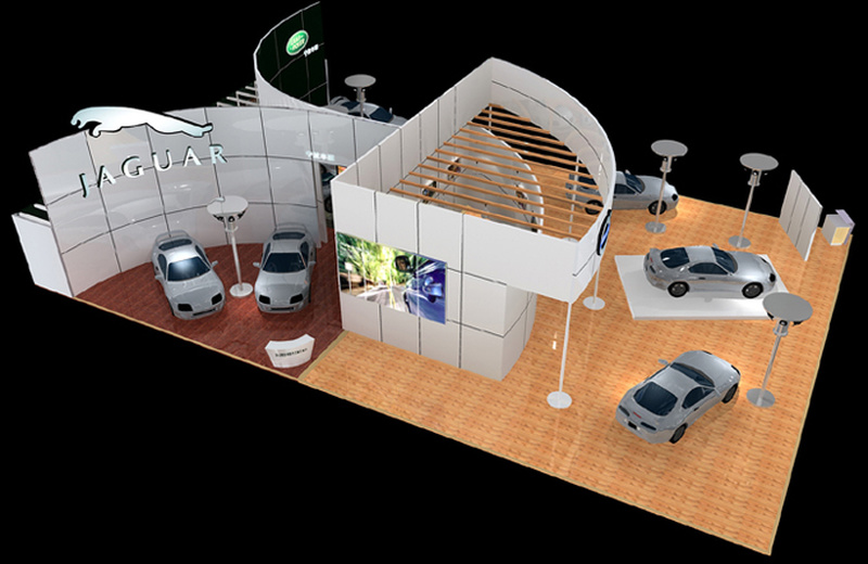 沃尔沃汽车展厅-2