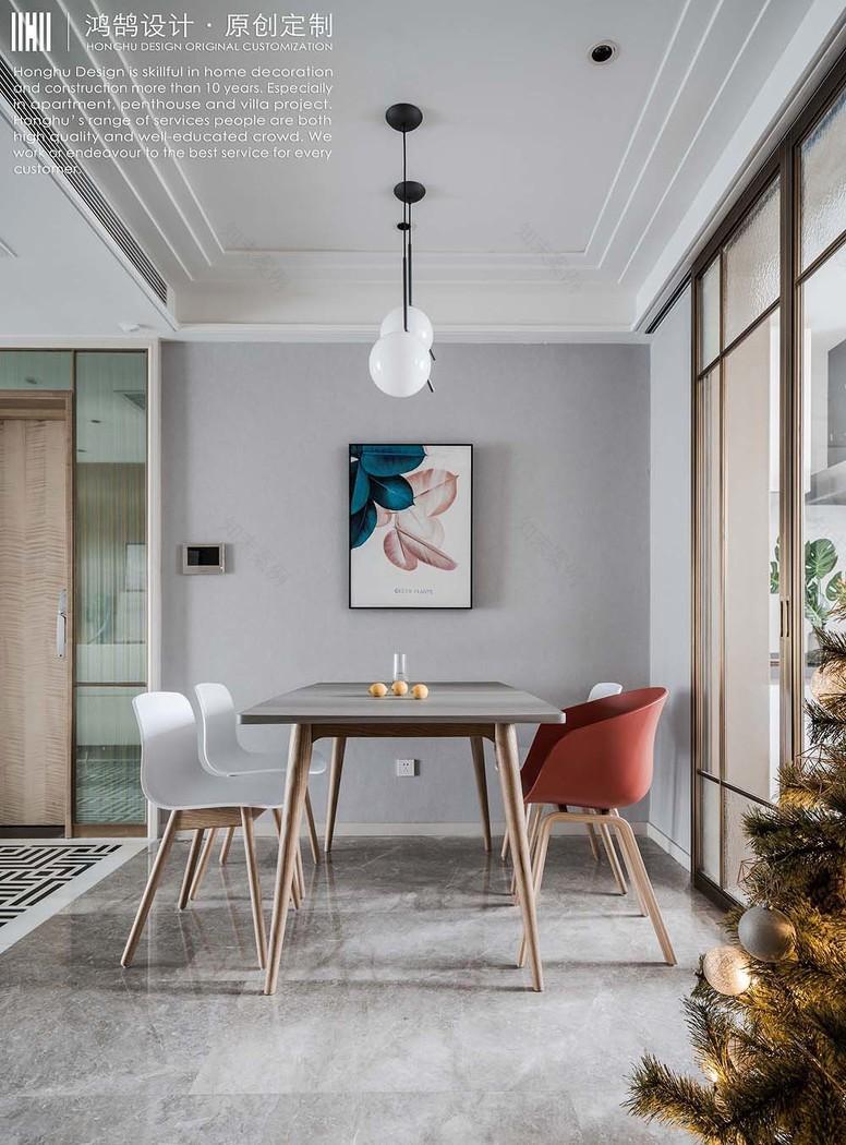 北欧风格清新家居设计案例-10