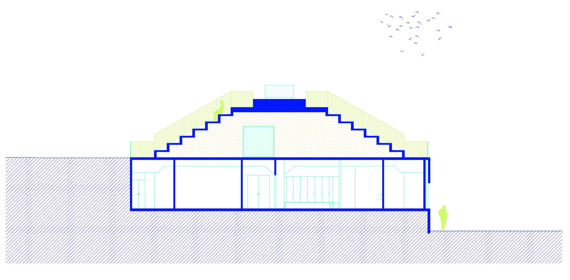Aveiro 市体育场看台大楼训练综合体丨葡萄牙丨SUMMARY-19