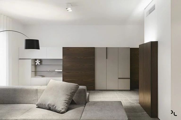 意大利简约大宅的柔和色调空间美学-30