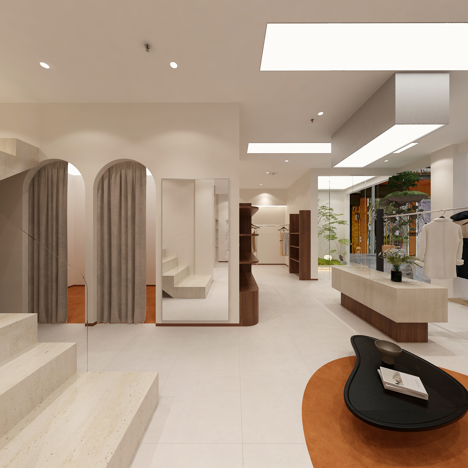 原创现代极简店设计-5