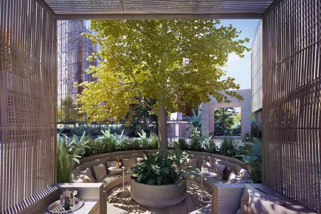 墨尔本 St Boulevard 项目,高科技定制窗户打造城市园林建筑-14