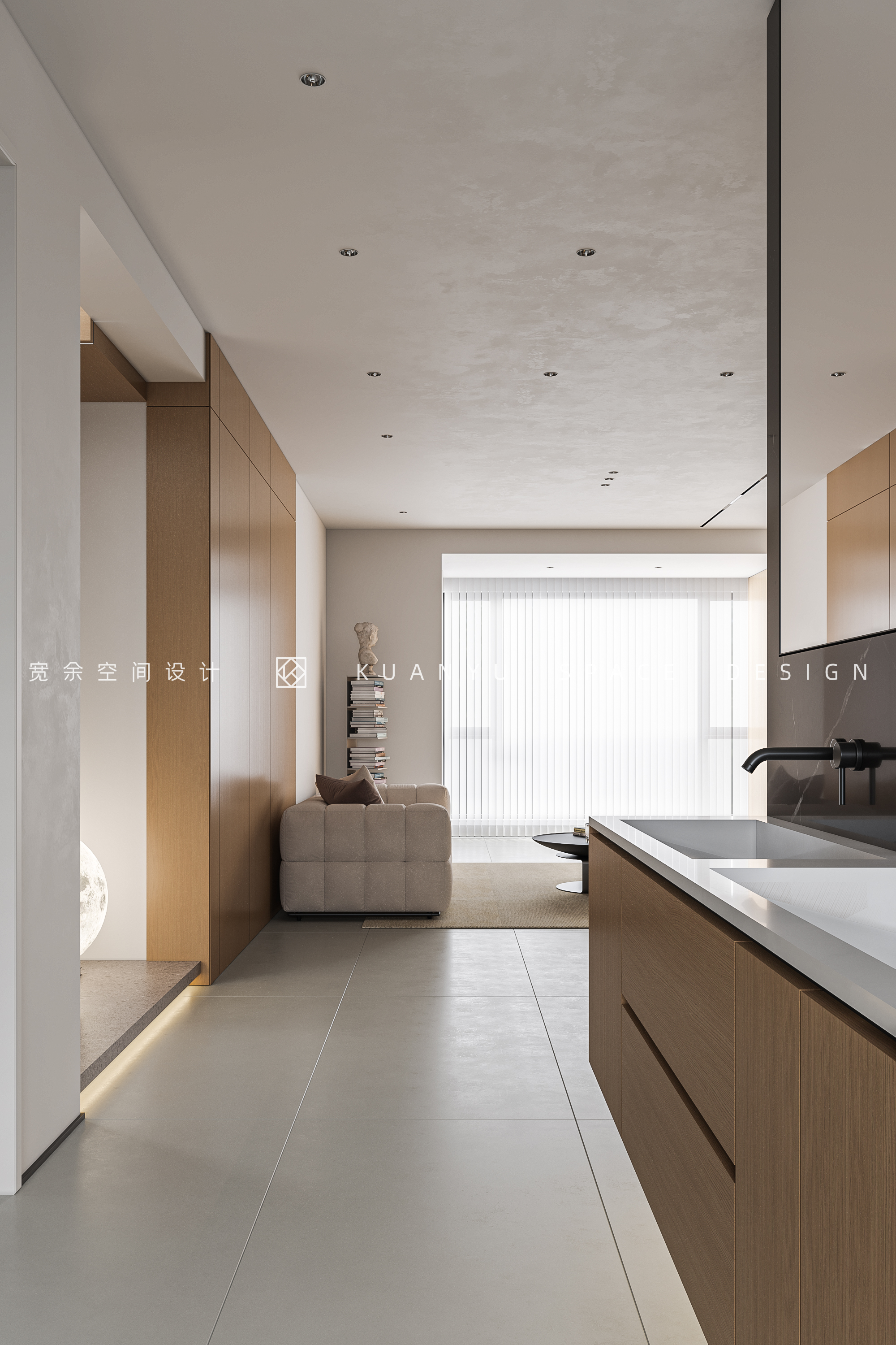 新城璞樾和山室内设计丨中国常州丨宽余空间-6