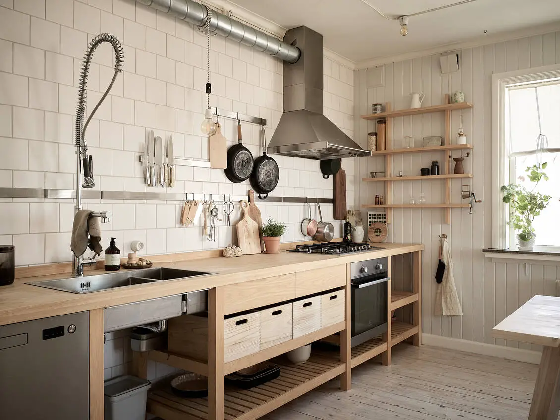 瑞典自然风公寓设计-1