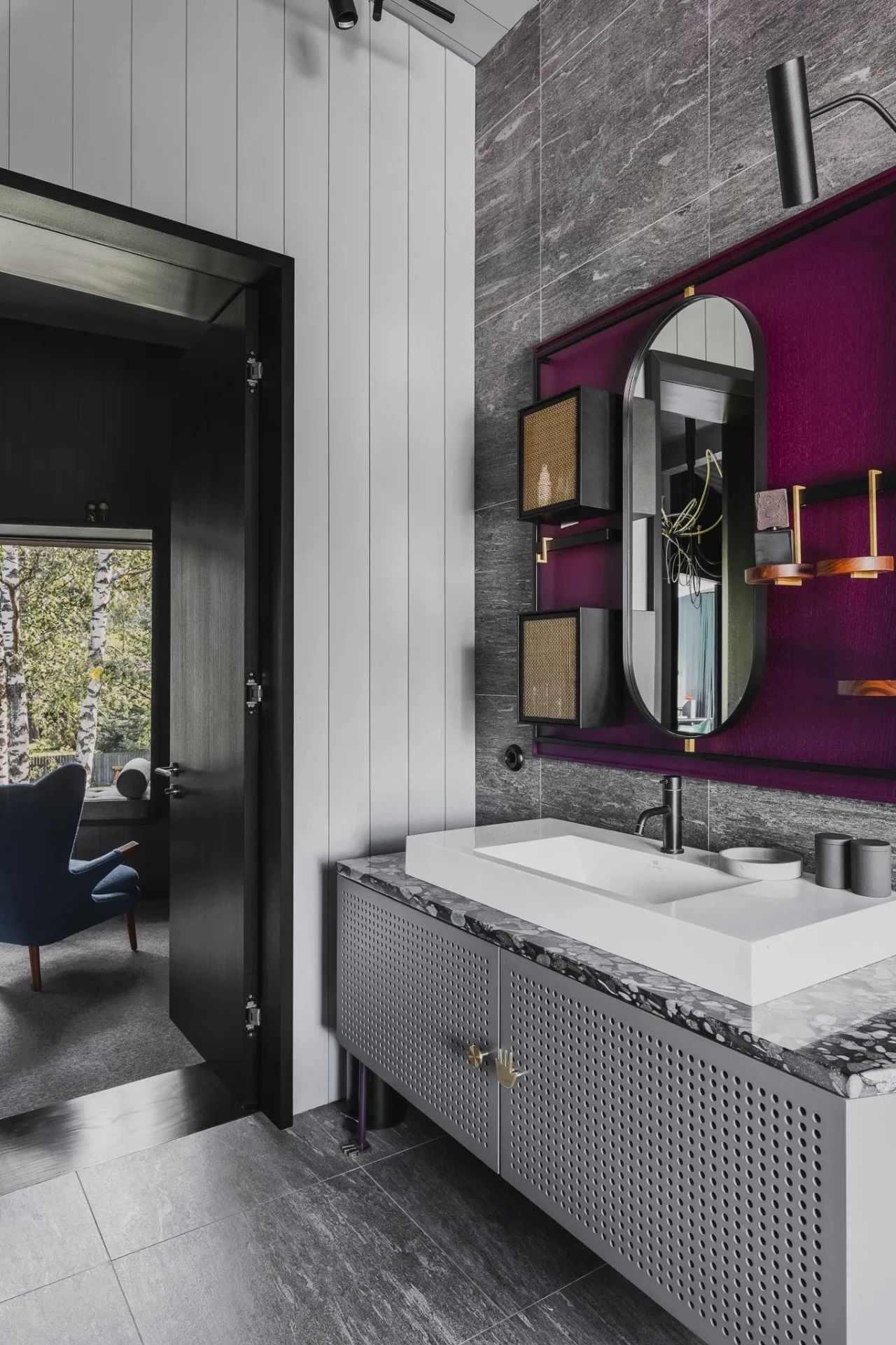 189m²黑色系别墅-41