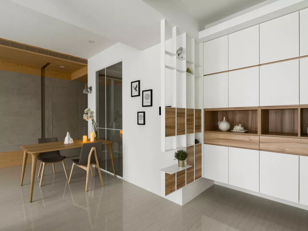 76 平米现代极简二居室设计-2