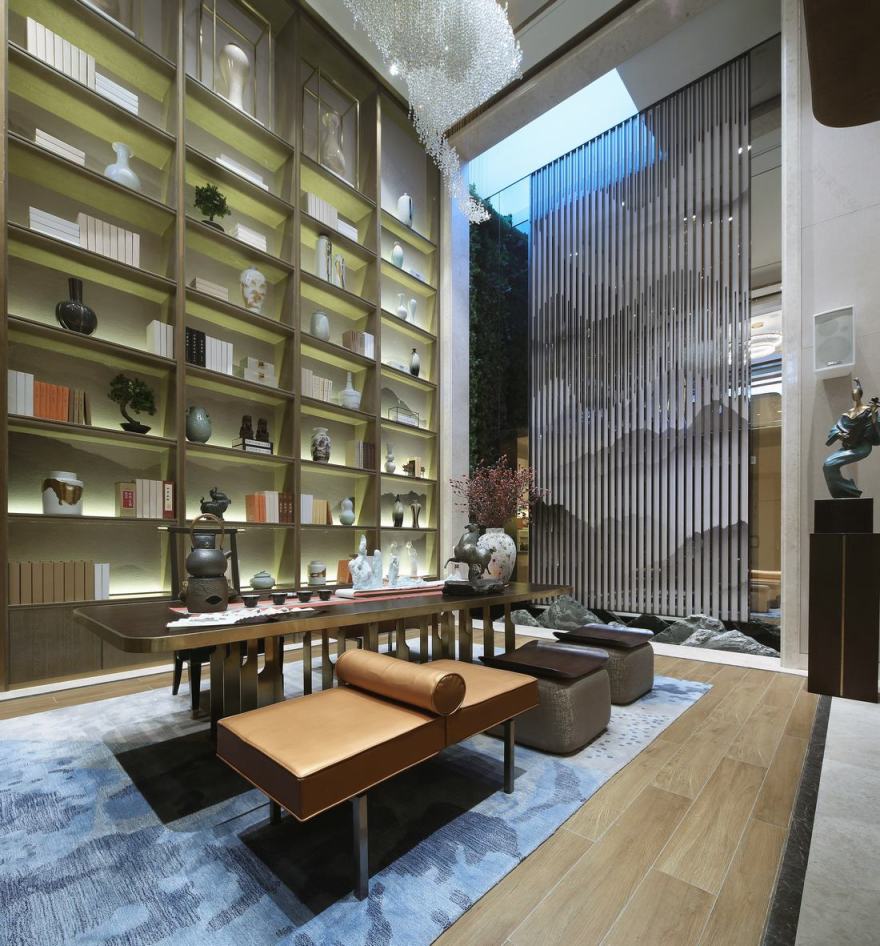 上海天鼓装饰设计-风尚新中式<梦回唐朝>-35