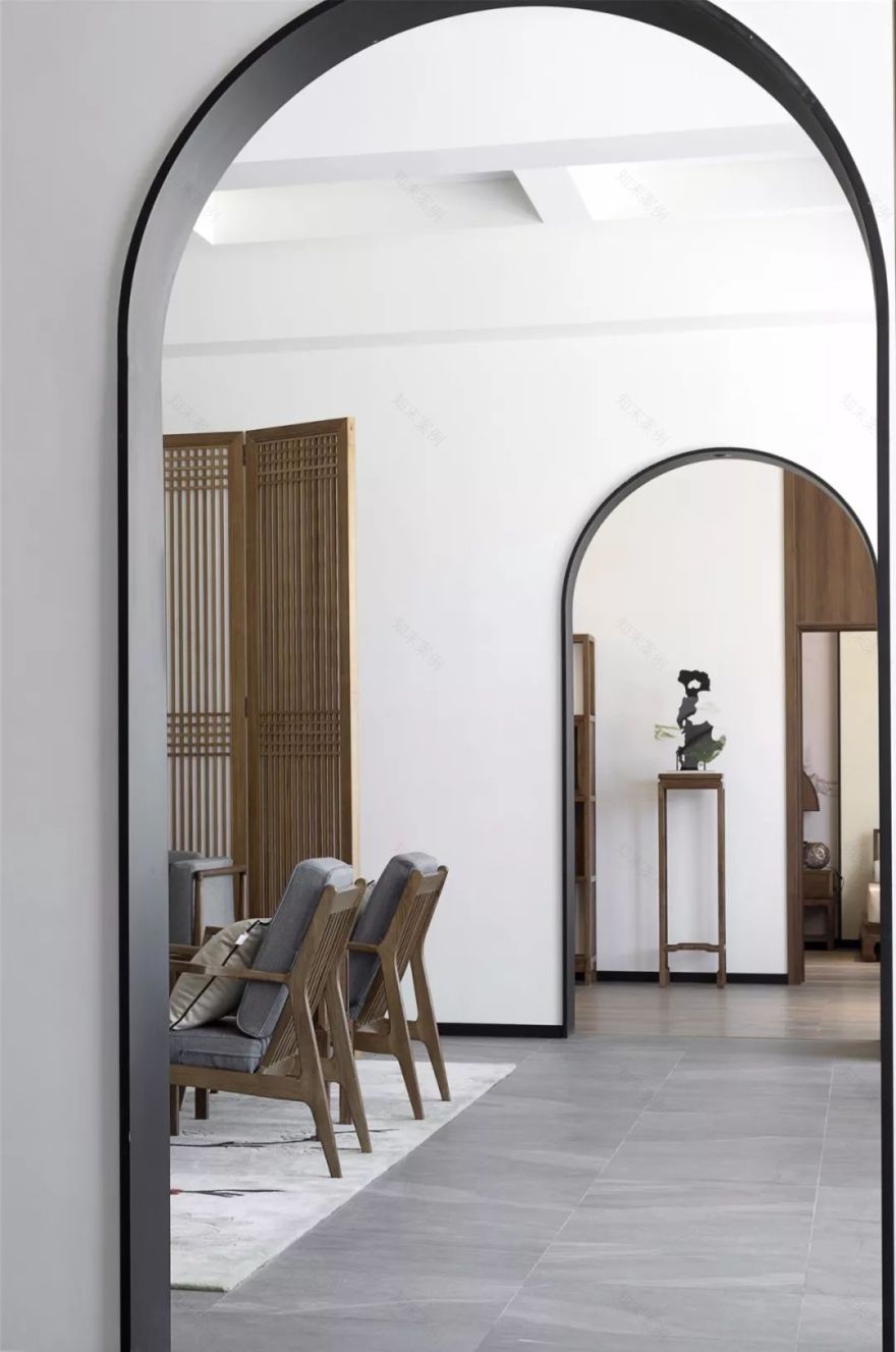 长城脚下素心京隐园,返璞归真品中式美学-23