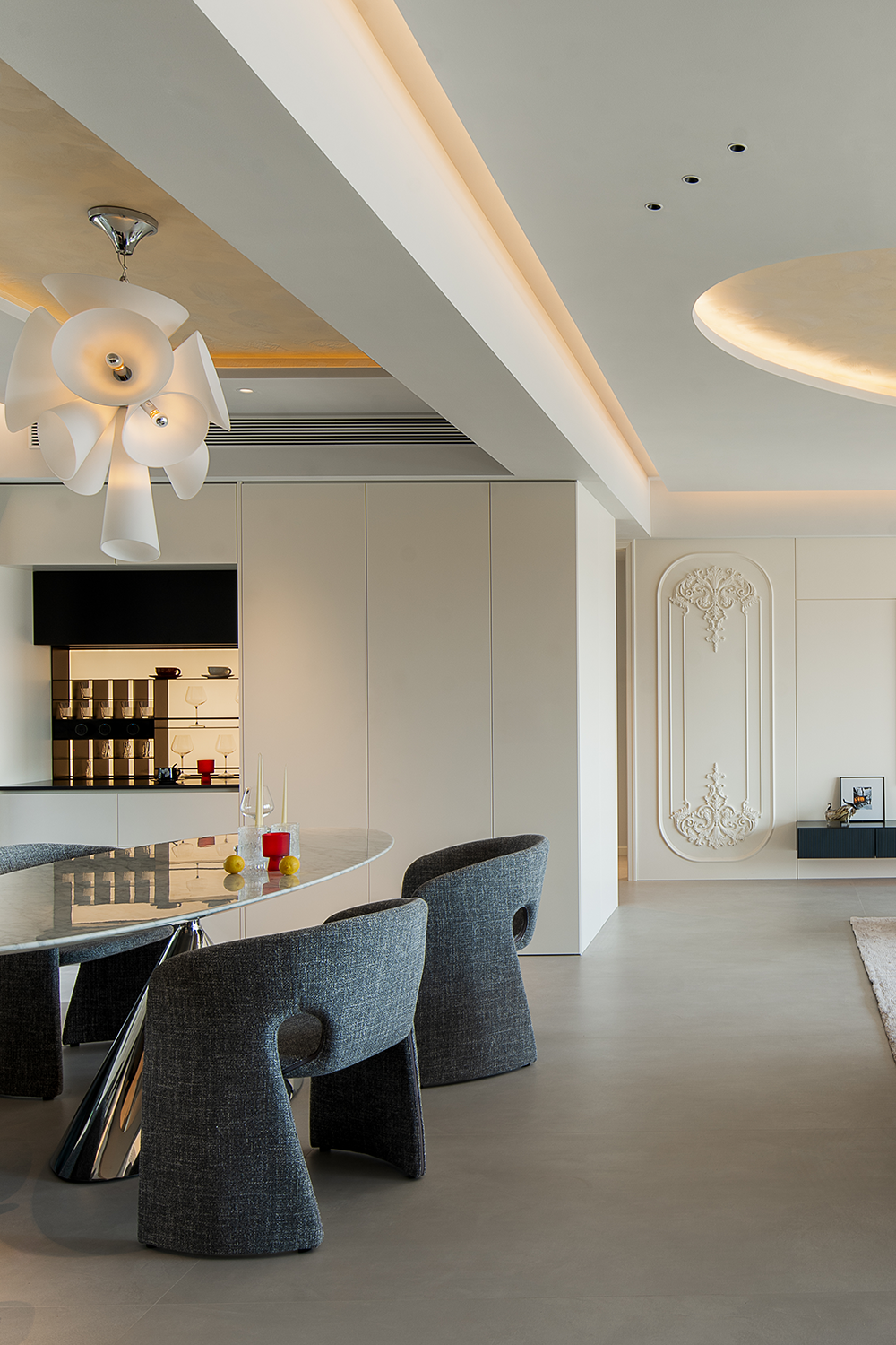 新作丨金俊乐:143㎡法式流光,漫游家的生命力丨中国丽水-41