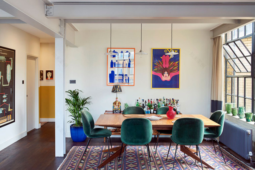 伦敦活力工业风 LOFT 公寓-7