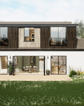 Loft conversion with internal alterations