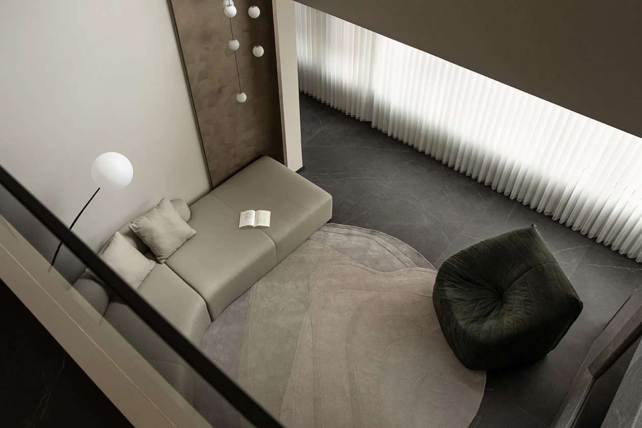 350 平时尚平静的气质空间丨黎水仁佳设计公司-22