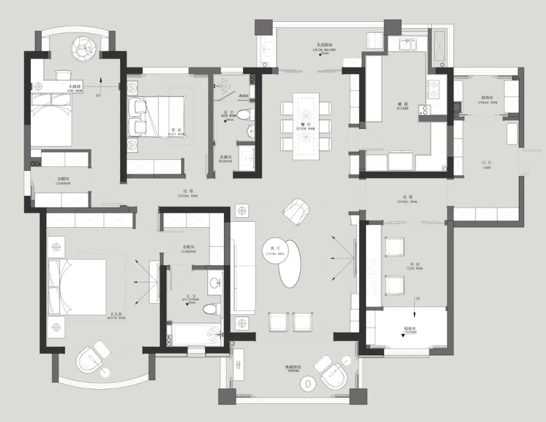 楚天逸品现代简约家居,设计融入生活共同生长-15