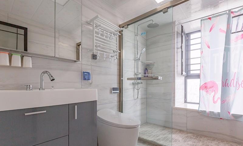 现代轻奢三居室,精致金属与大理石的浪漫邂逅-22