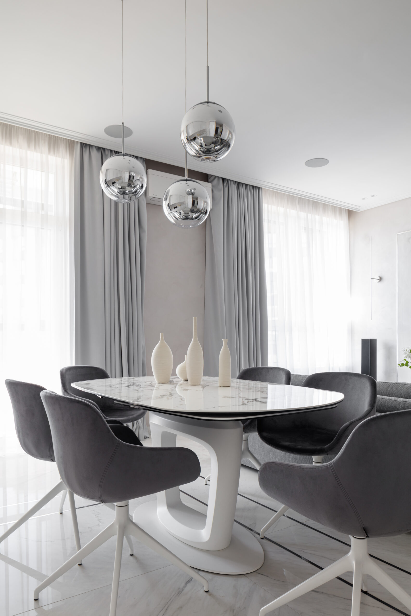 73㎡时尚三居室公寓设计丨ARXY工作室-17