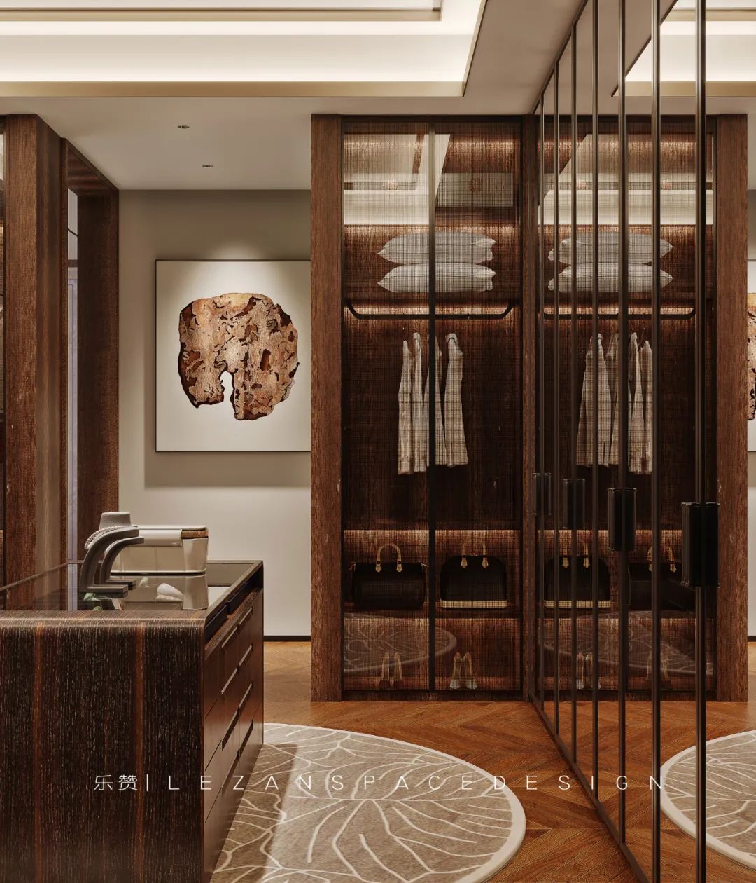 邂逅东方气韵之美学丨宁波市乐赞室内装饰设计有限公司-34