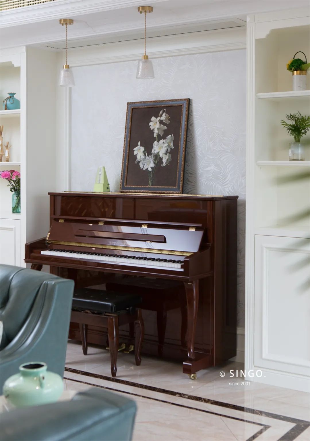 现代美式叠墅设计丨星杰设计师-36