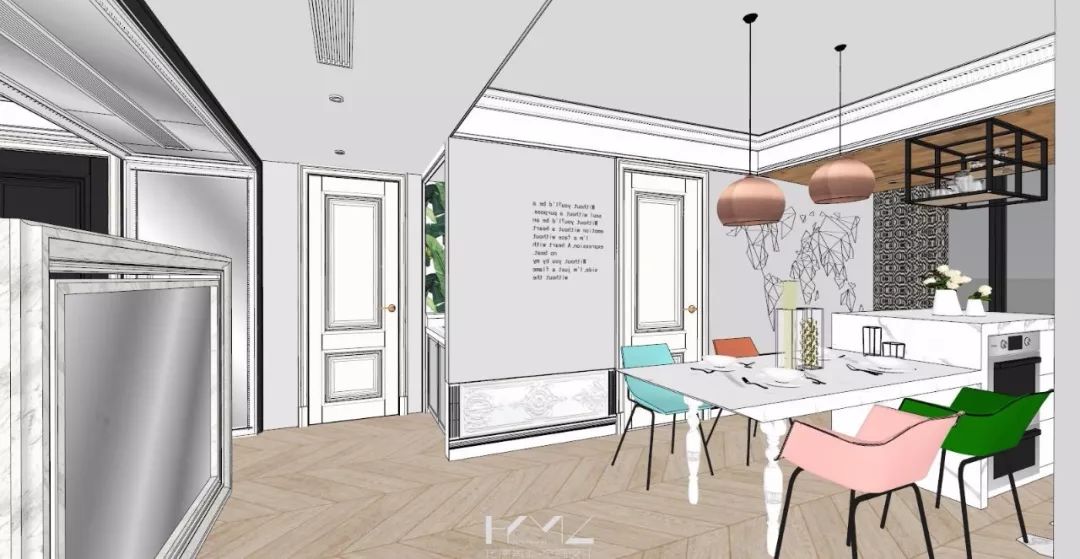 南京现代混搭风格客厅,360°旋转电视架酷炫登场-32