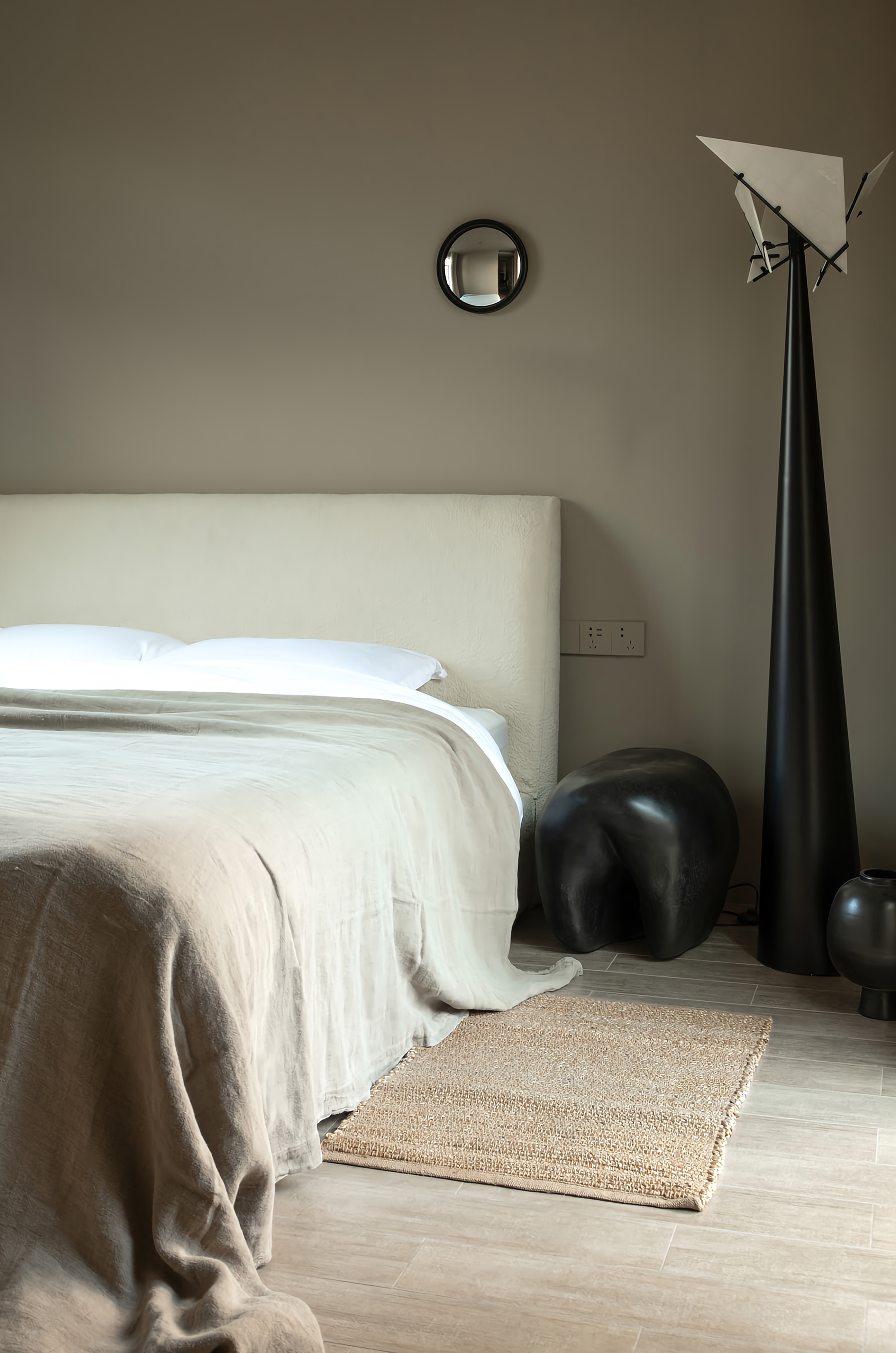 米色中古风的家丨中国河北丨NOTHING DESIGN-21