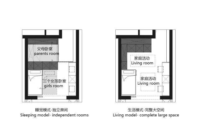 上海四胞胎的跑道之家 | 流动空间与功能性设计-69