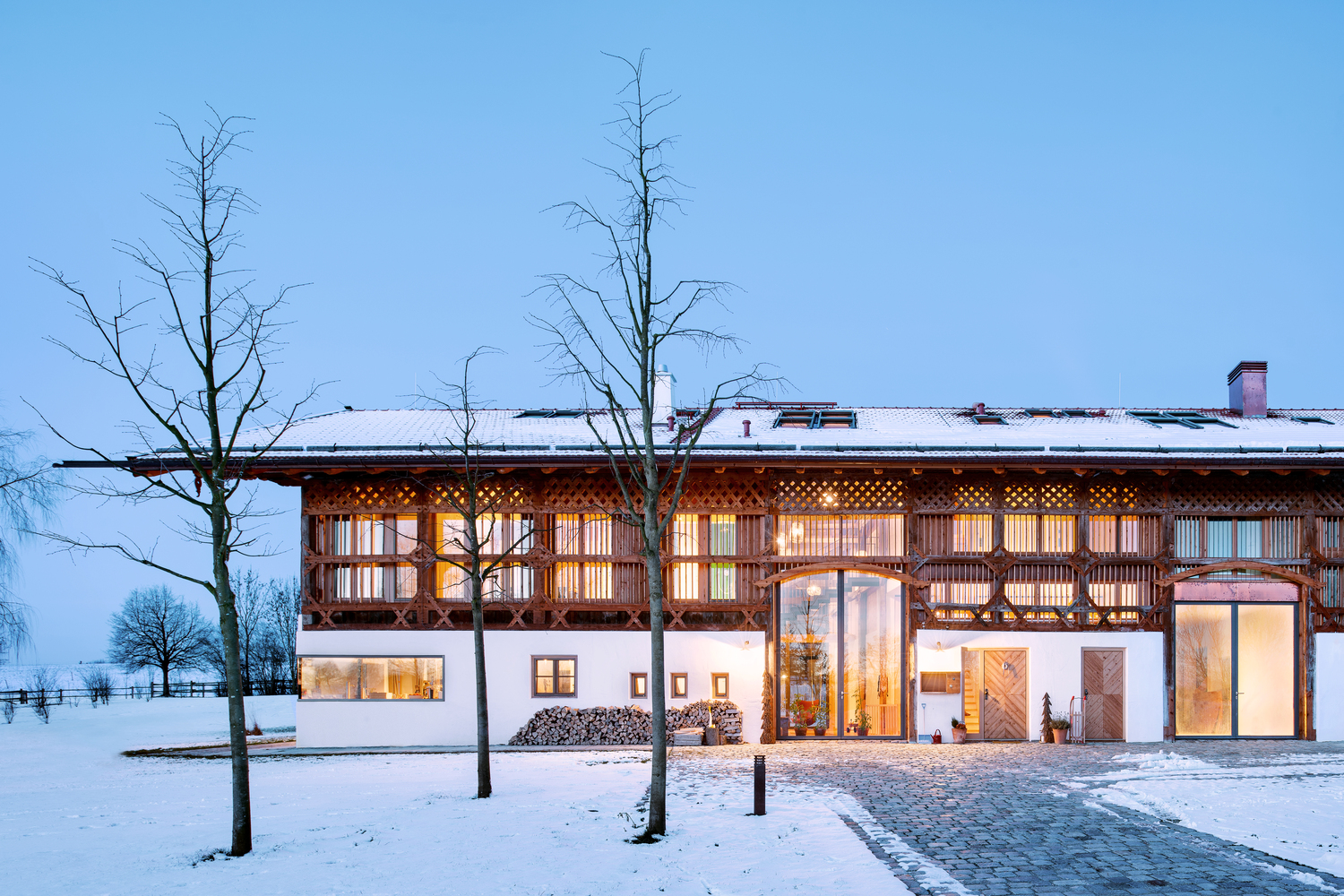 德国木结构谷仓住宅和会议建筑-11