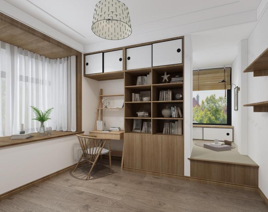 新中式家居设计 | 傅晓设计打破传统格局,实现空间合理划分-34