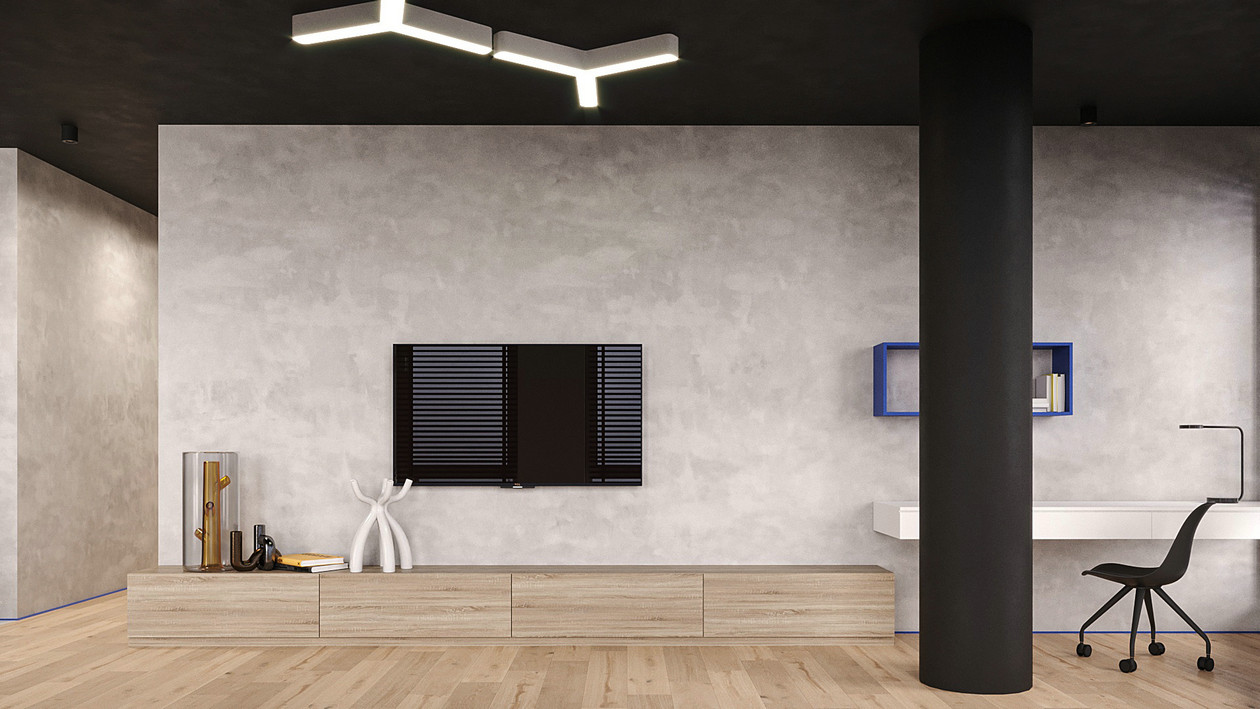 乌克兰 90㎡住宅设计-4