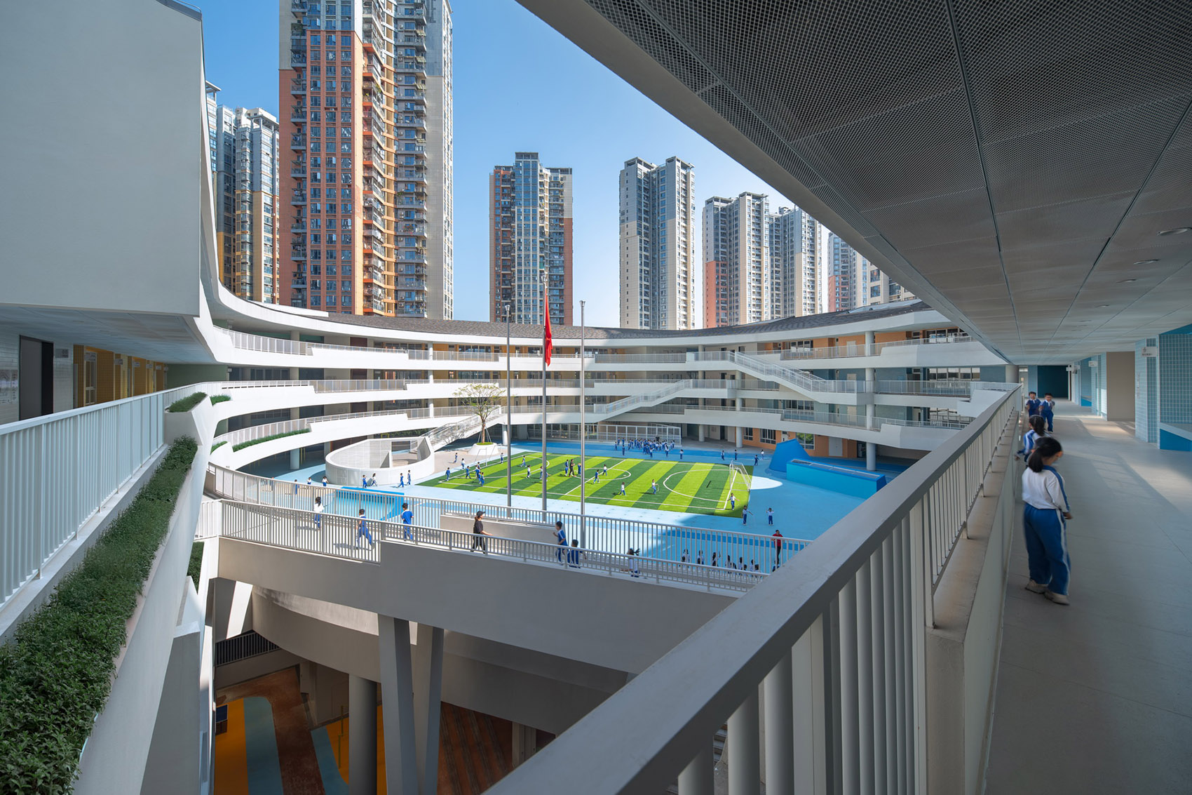 龙岗双子星学校（围龙书院,围屋学社）丨中国深圳丨URBANUS都市实践-50