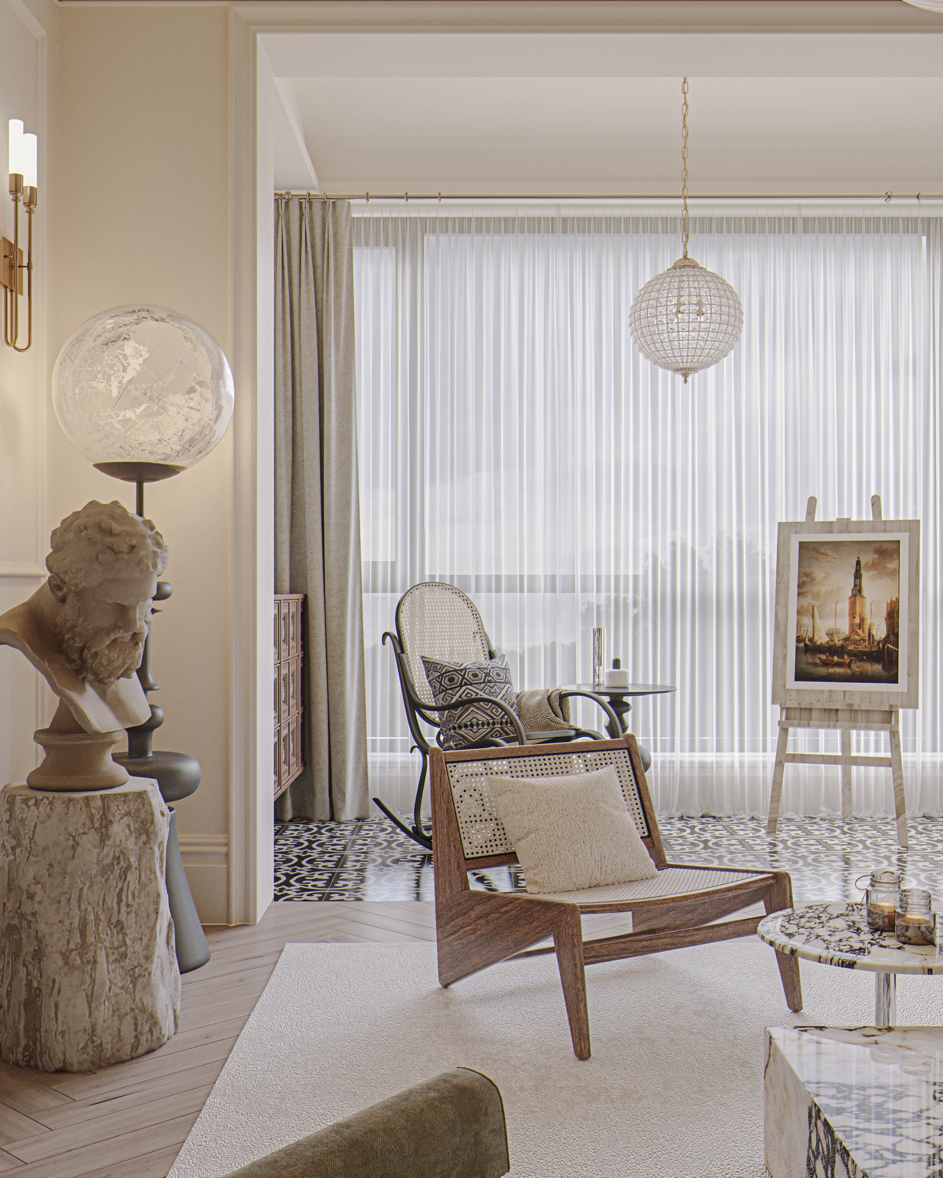 现代法式风格家居设计-9