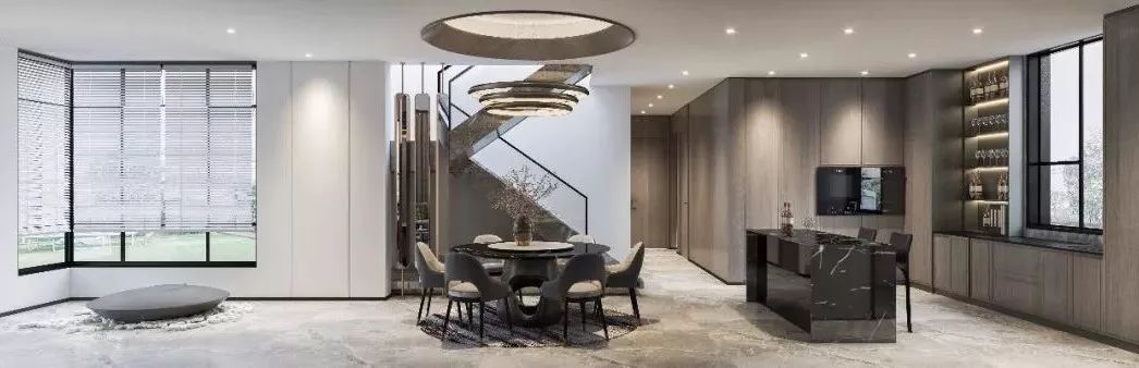 《墨》极简黑白灰,打造诗意栖息空间-43