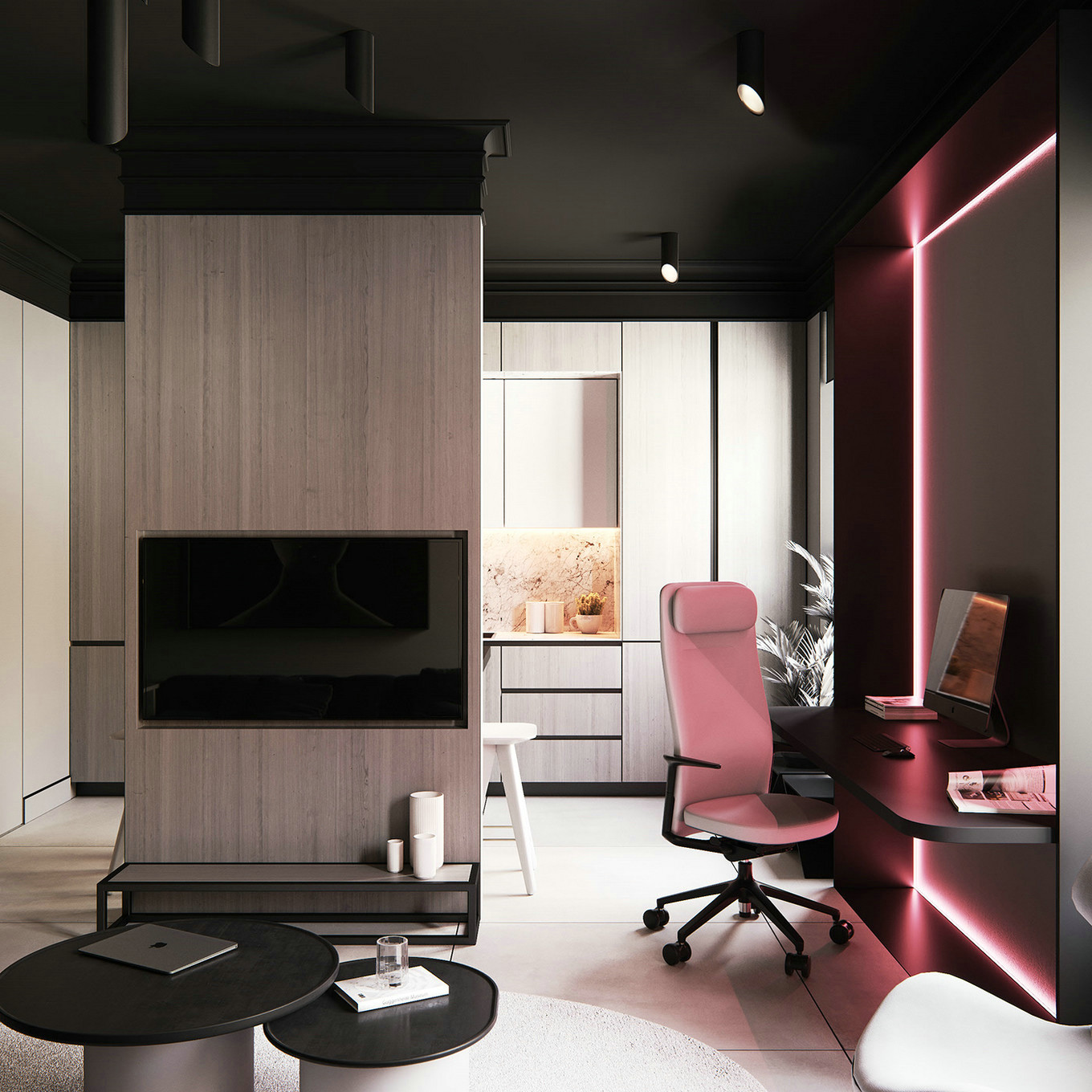 高级黑的魅力空间-1