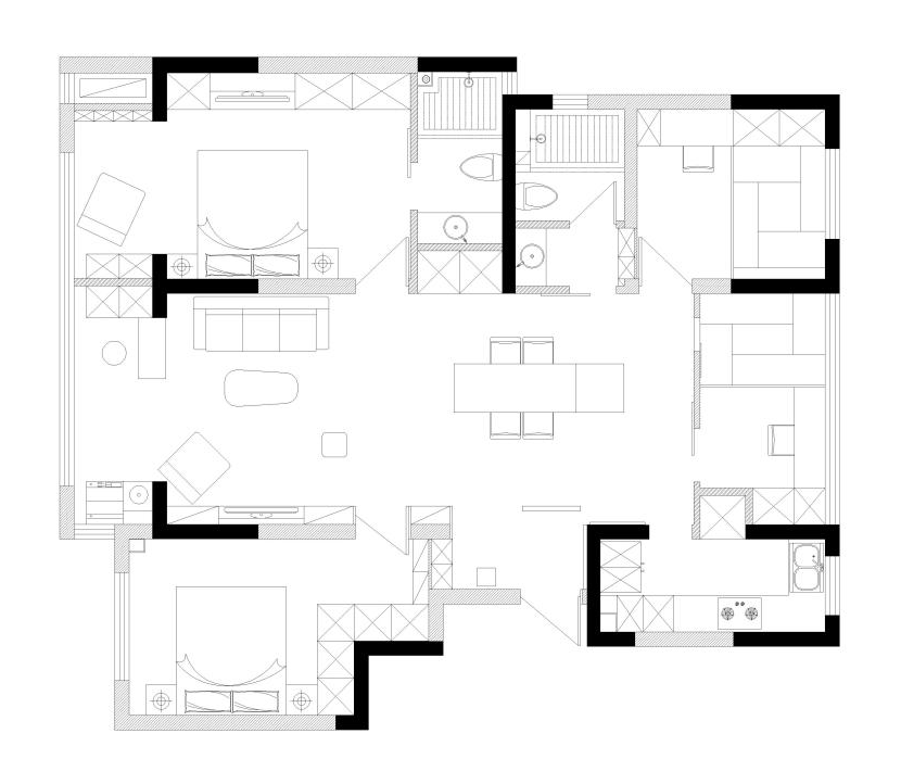 温暖明亮的简约之家 · 川谷堂私宅设计丨中国东莞丨六品设计-32