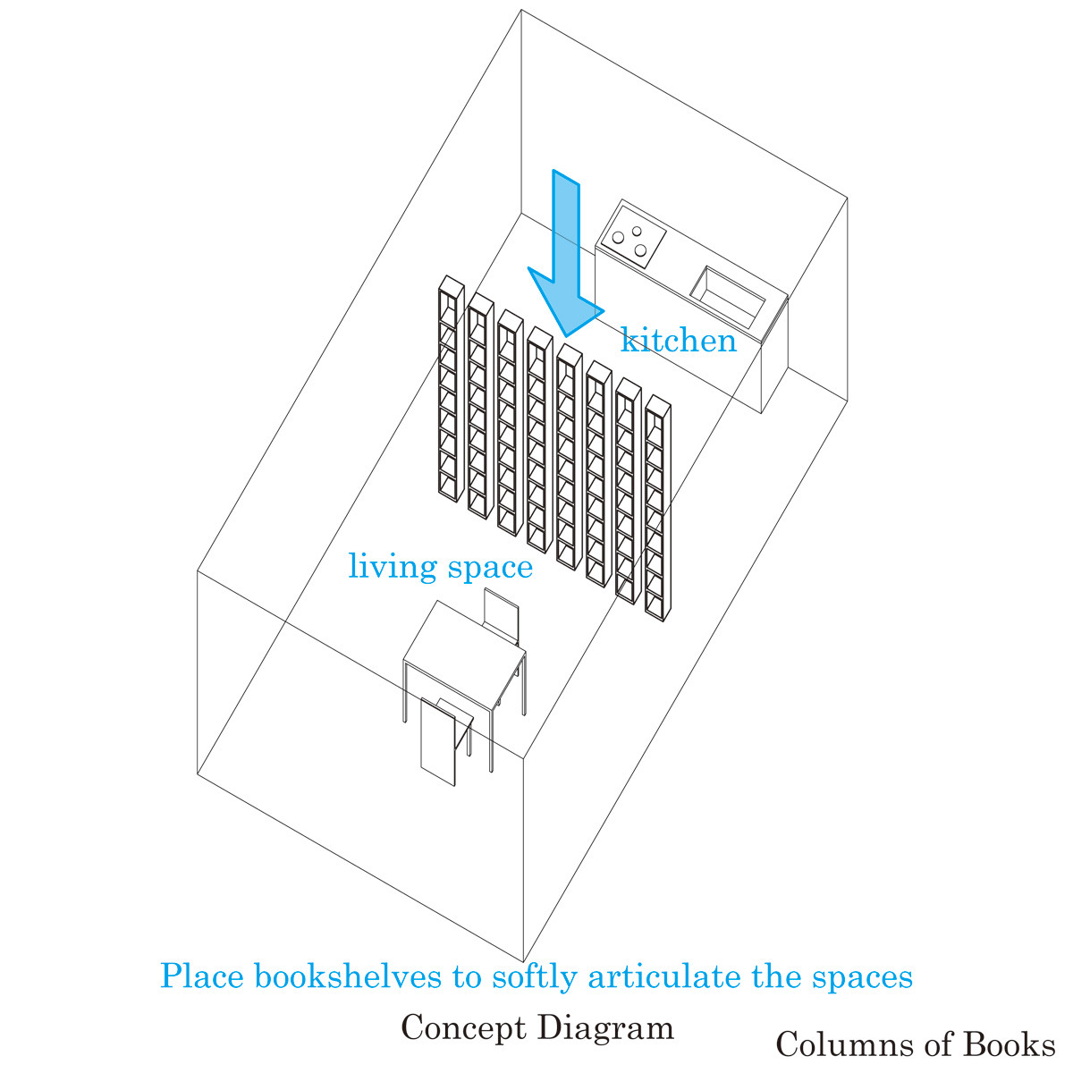 书柱之家的空间重构-22