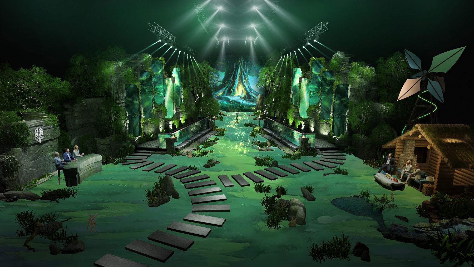 王者挑战赛线下舞台-0