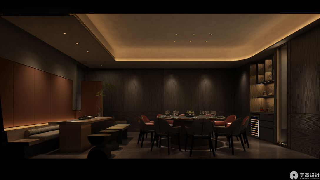 鸽子侯餐厅设计丨中国西安丨子然设计-47