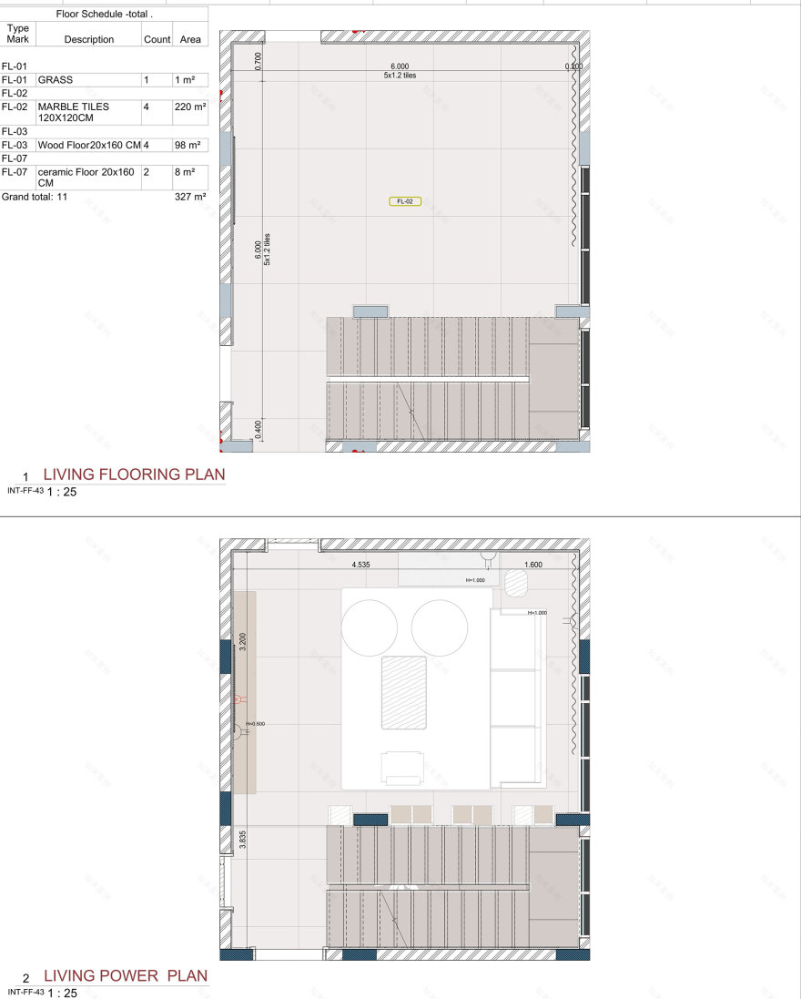 艺术风格的别墅图纸丨沙特阿拉伯吉赞丨PROP & AERMES ARCHITECTS-33