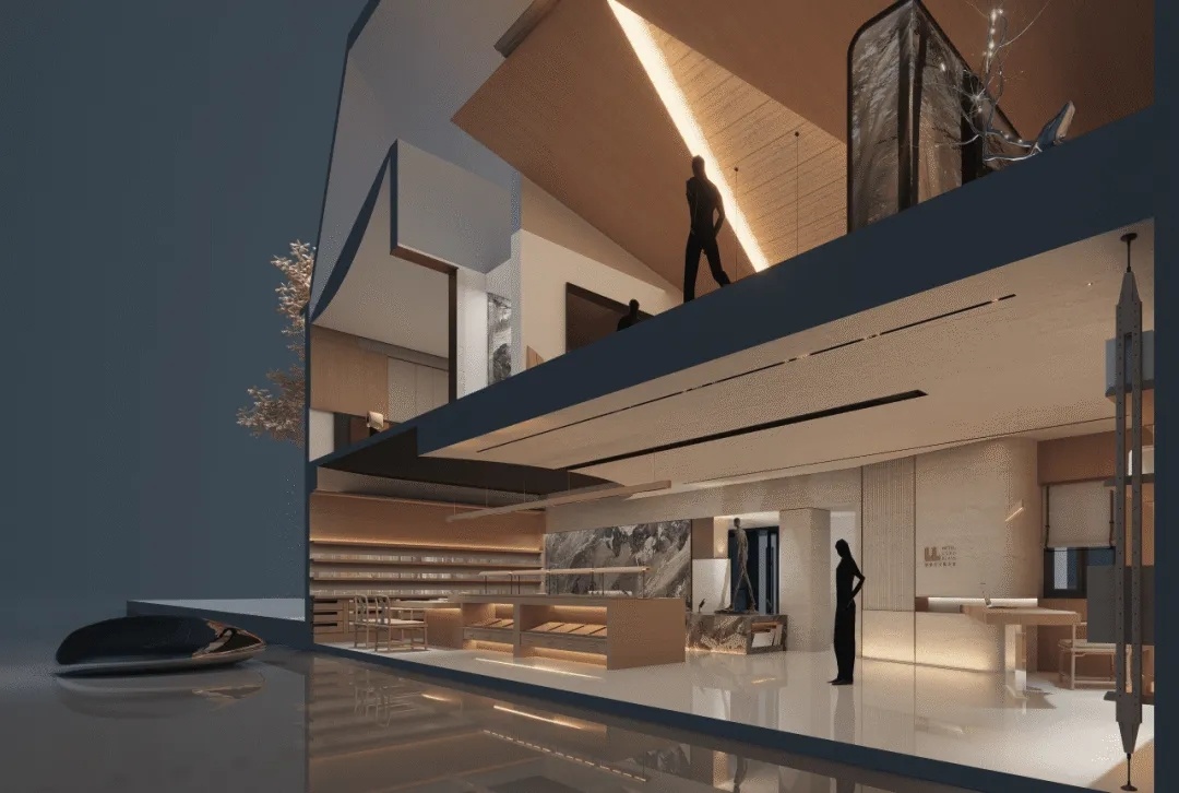 沈阳绿萝复合板艺术展厅丨中国沈阳丨QI'S建筑设计师事务所-18