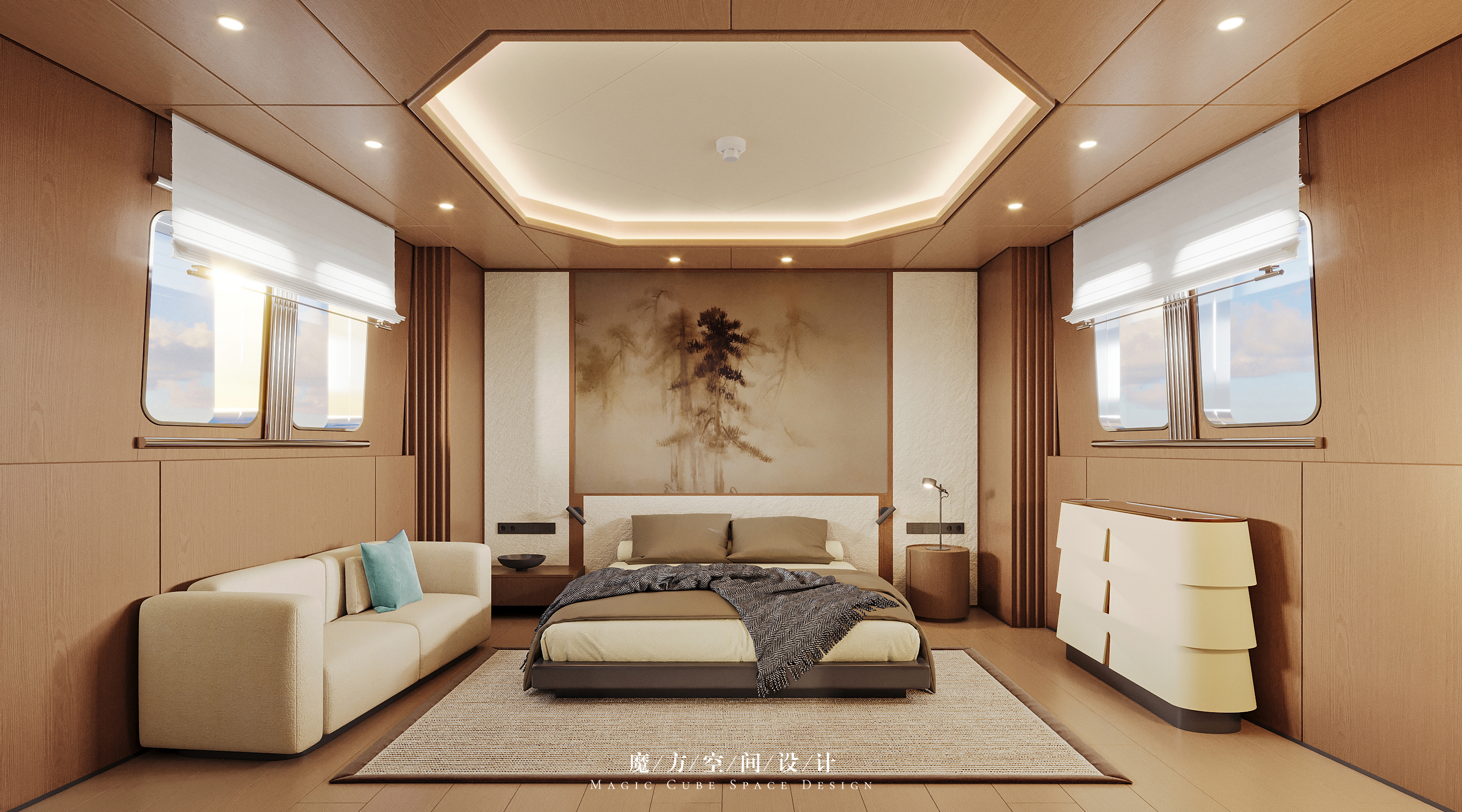 GRAND MARIANA Ⅱ游艇商业空间丨中国丨魔方空间设计-21