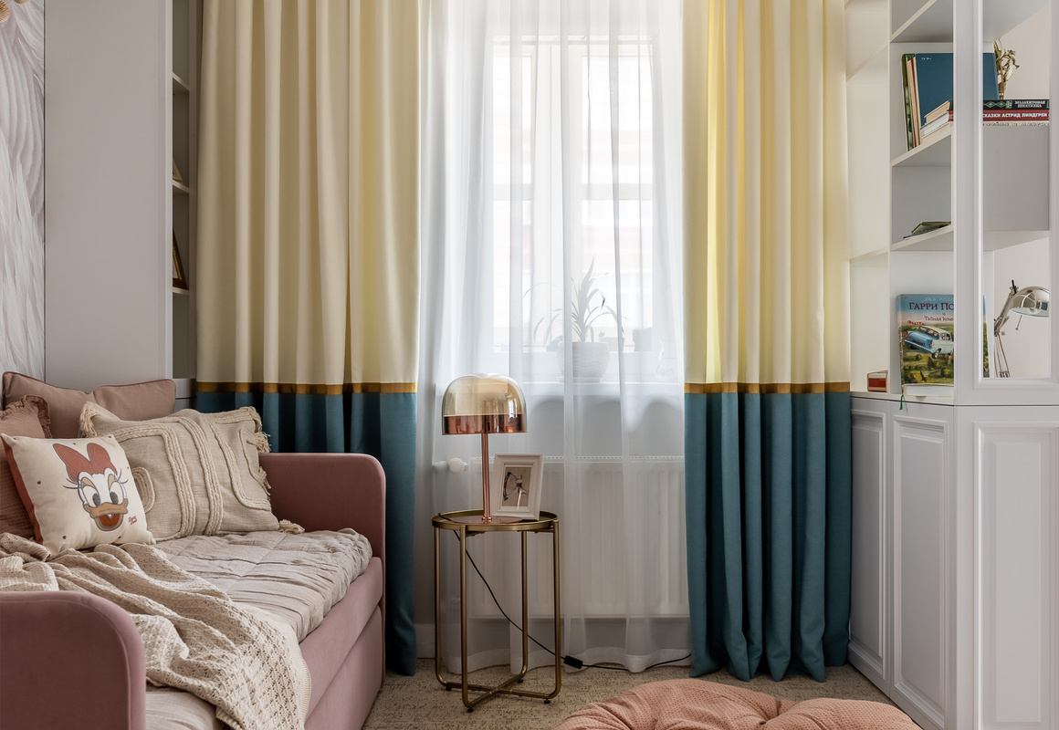 两位女孩的儿童房室内设计丨俄罗斯萨马拉-16