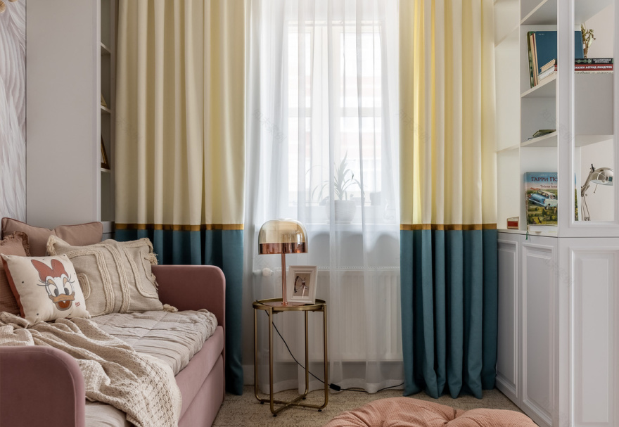 两位女孩的儿童房室内设计丨俄罗斯萨马拉-16