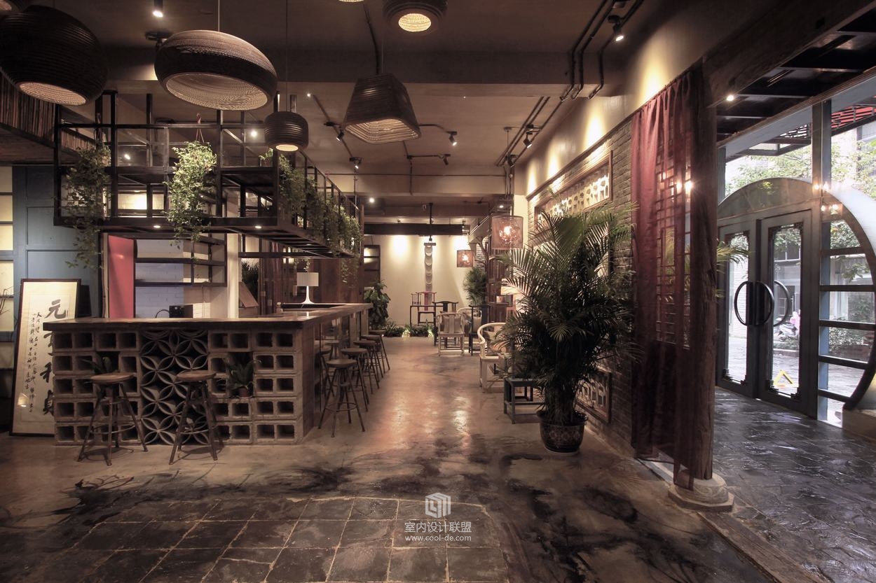 九门堂设计--广西南宁市一花一世界艺术生活馆办公休闲空间-6