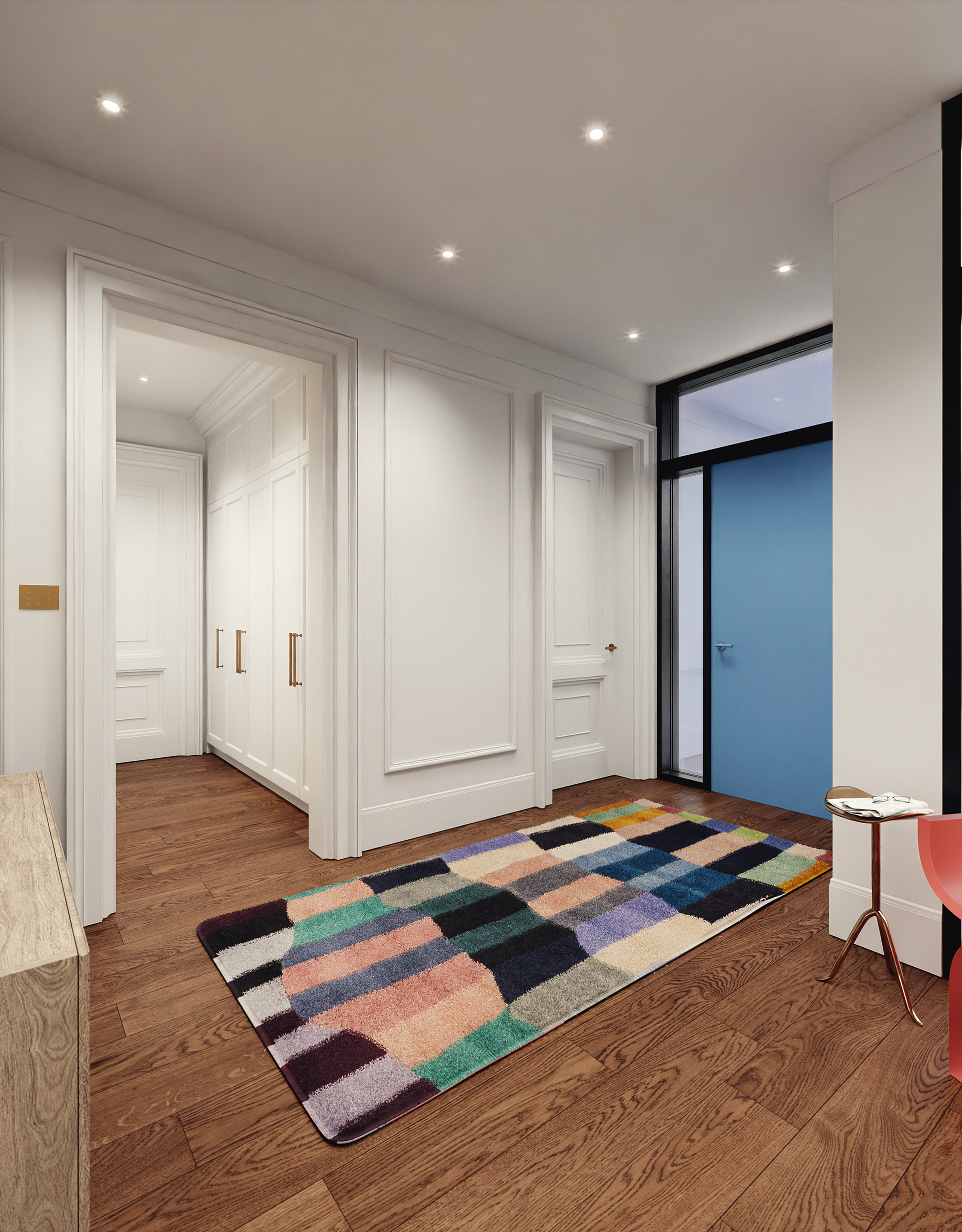 住宅室内装饰（注：这里interior常见理解为室内装饰、内部装修等意思，结合Residential House，这样翻译比较符合语境） 丨Canada丨Base A Studio-12