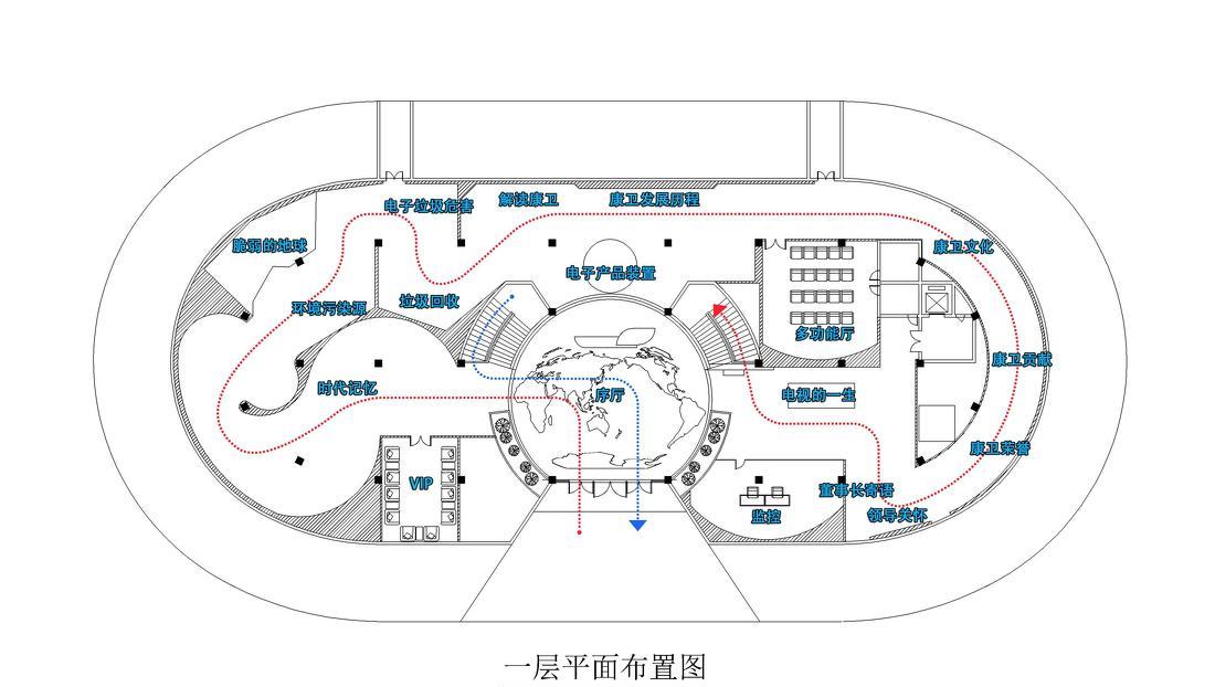 产业园展厅设计探秘 | 动线规划与三维效果呈现-0