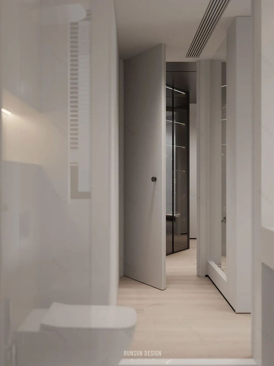 温州翡翠心湖私宅 · 简约素雅的灵动空间丨中国温州丨朗石设计-64