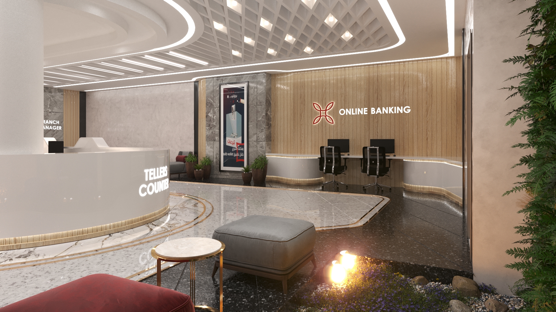 SAIB Bank 全设计套餐丨Diaa Consult 工程咨询与服务公司-9