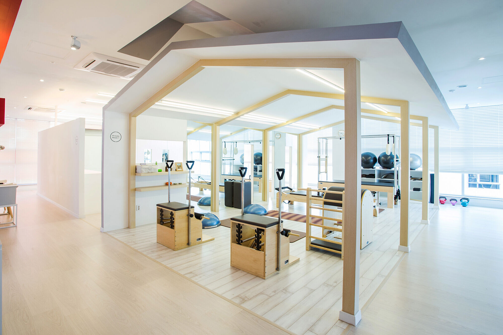 首尔“House in House”瑜伽馆-12