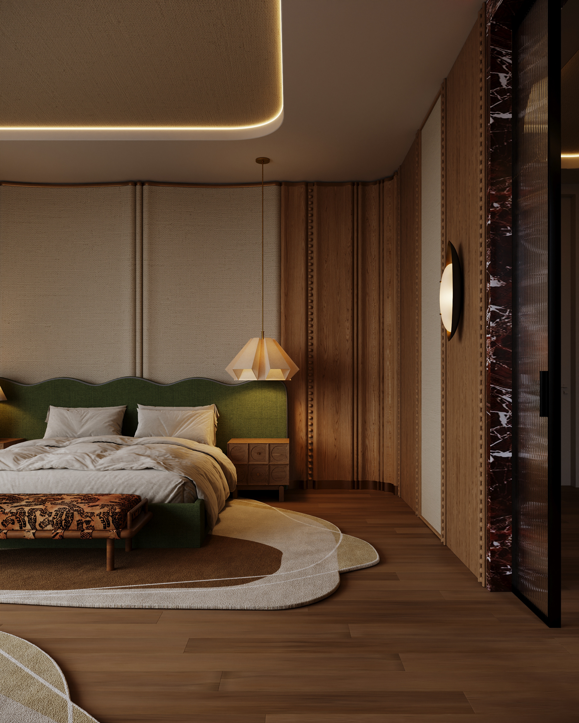 主卧设计丨kaf interior design-2