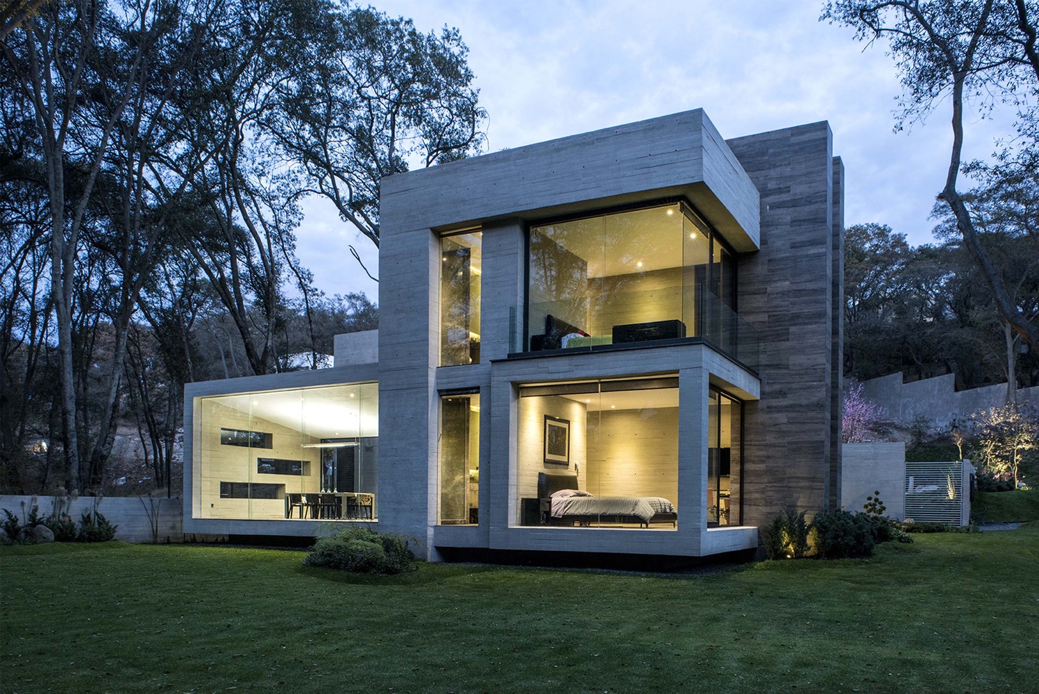 Concrete House Designed by the Mexican Firm Grupo MM, Mexico-25