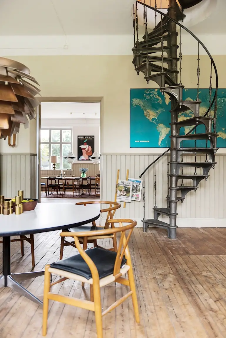 瑞典 19 世纪学校改造的独特家庭住宅-10
